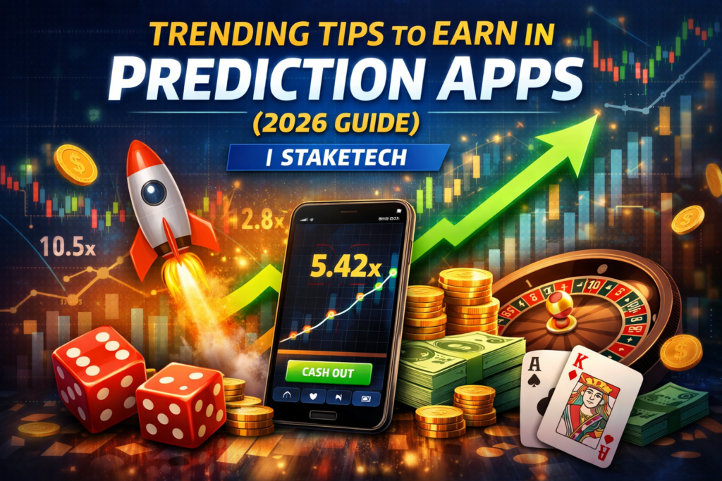 Trending Tips to Earn in Prediction Apps 2026 Staketech Guide