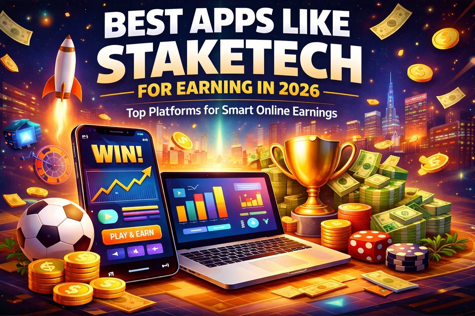 Best Apps Like Staketech for Earning