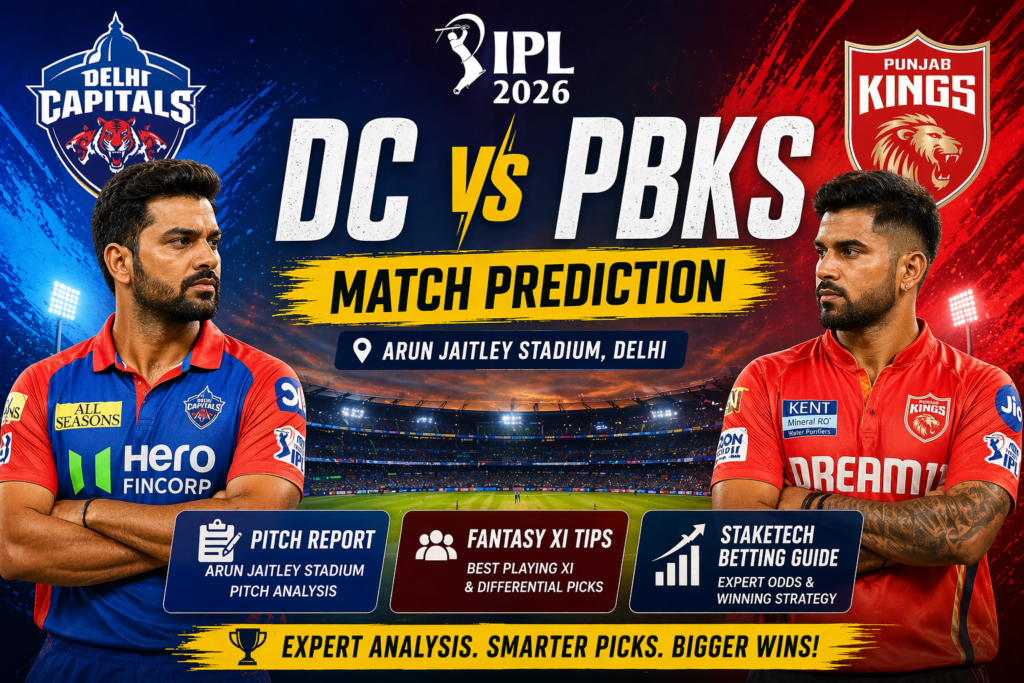 DC vs PBKS Match Prediction