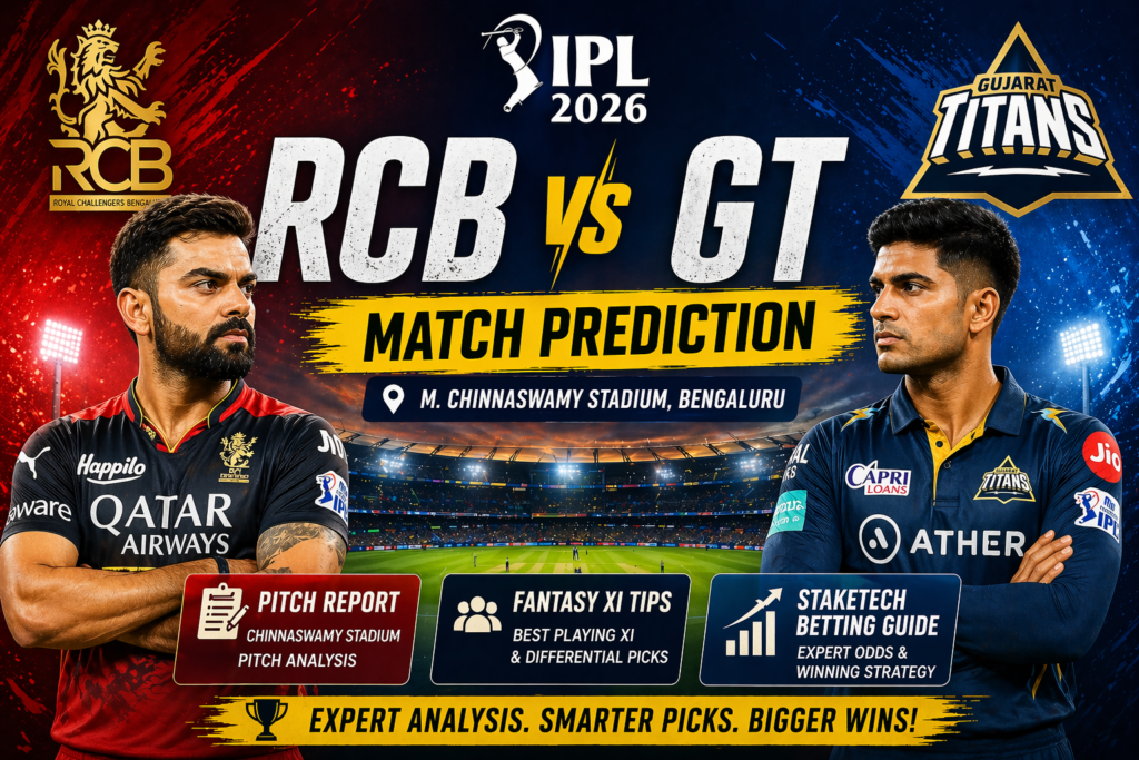 RCB v s GT Match Prediction