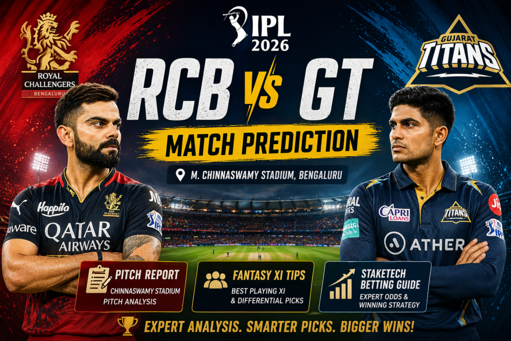 RCB vs GT Match Prediction