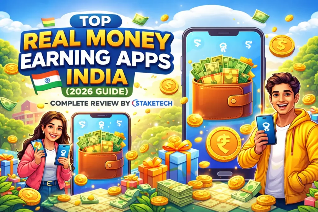 Real Money Earning Apps India