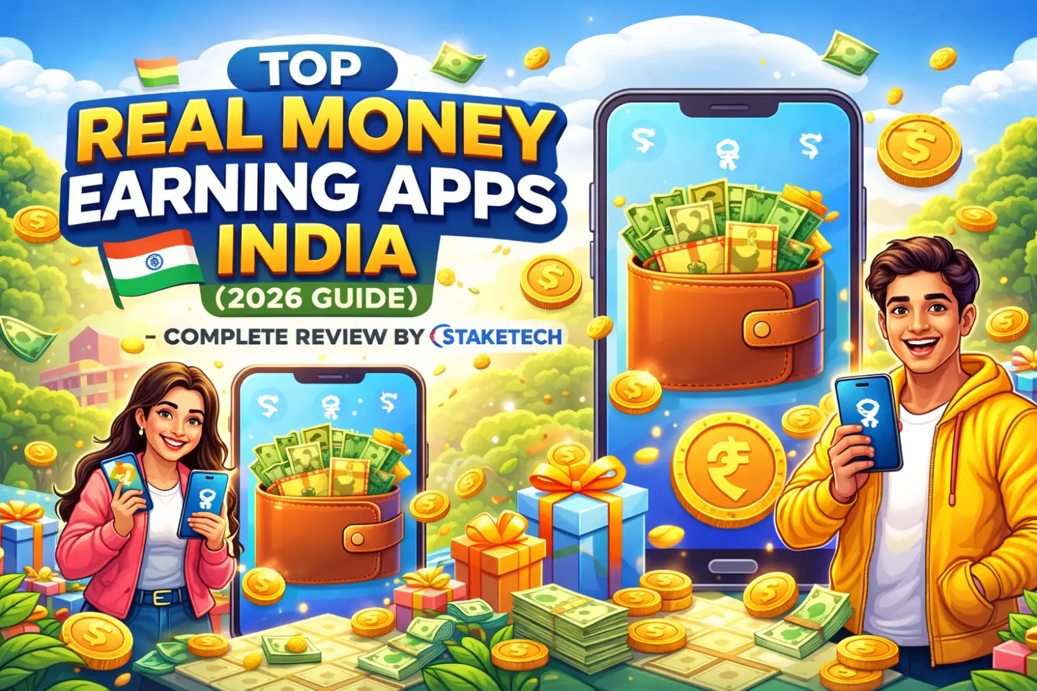 Real Money Earning Apps India