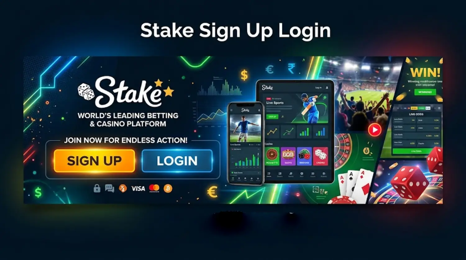 Stake Sign Up Login